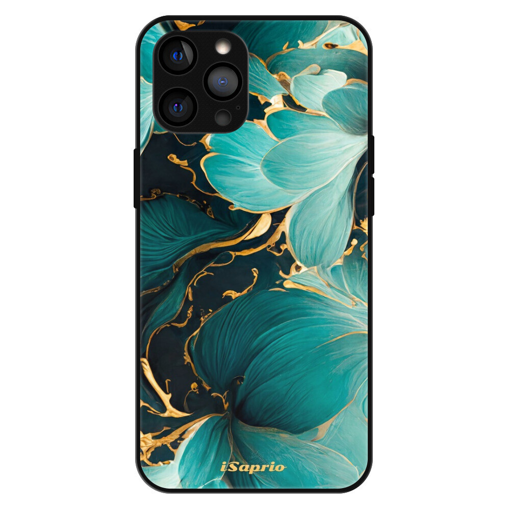 Lesklé puzdro MagSafe iSaprio - Blue Flowers 12 - iPhone 12 Pro