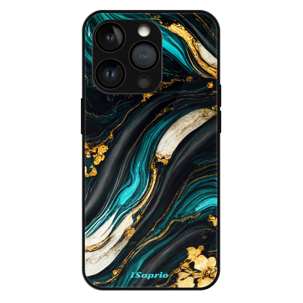 Lesklé puzdro MagSafe iSaprio - Dark Paint 10 - iPhone 13 Pro