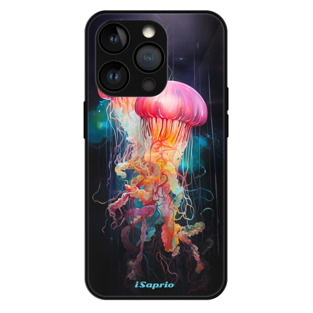 Lesklé puzdro MagSafe iSaprio - Abstract Jellyfish - iPhone 13 Pro