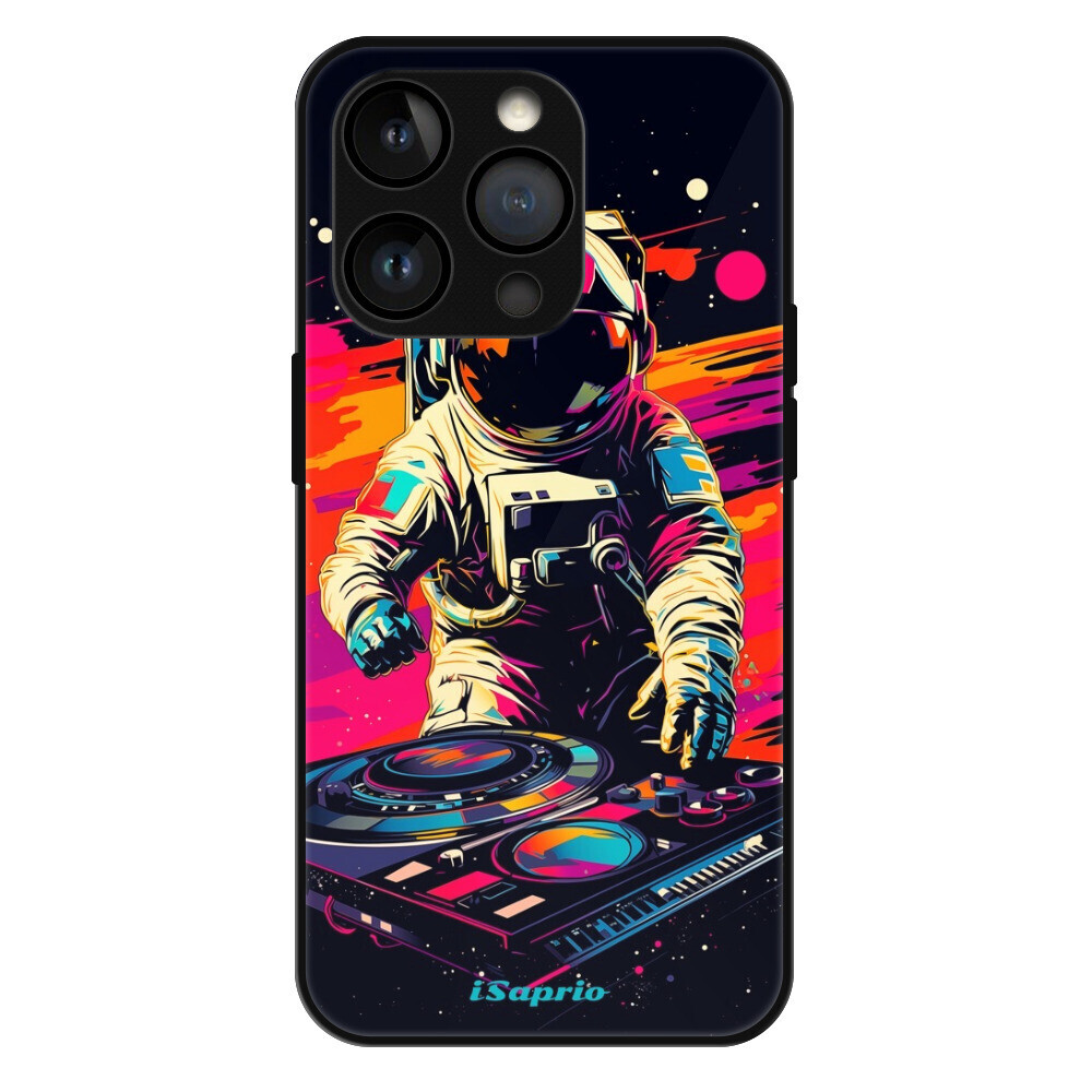 Lesklé puzdro MagSafe iSaprio - Astronaut DJ - iPhone 14 Pro