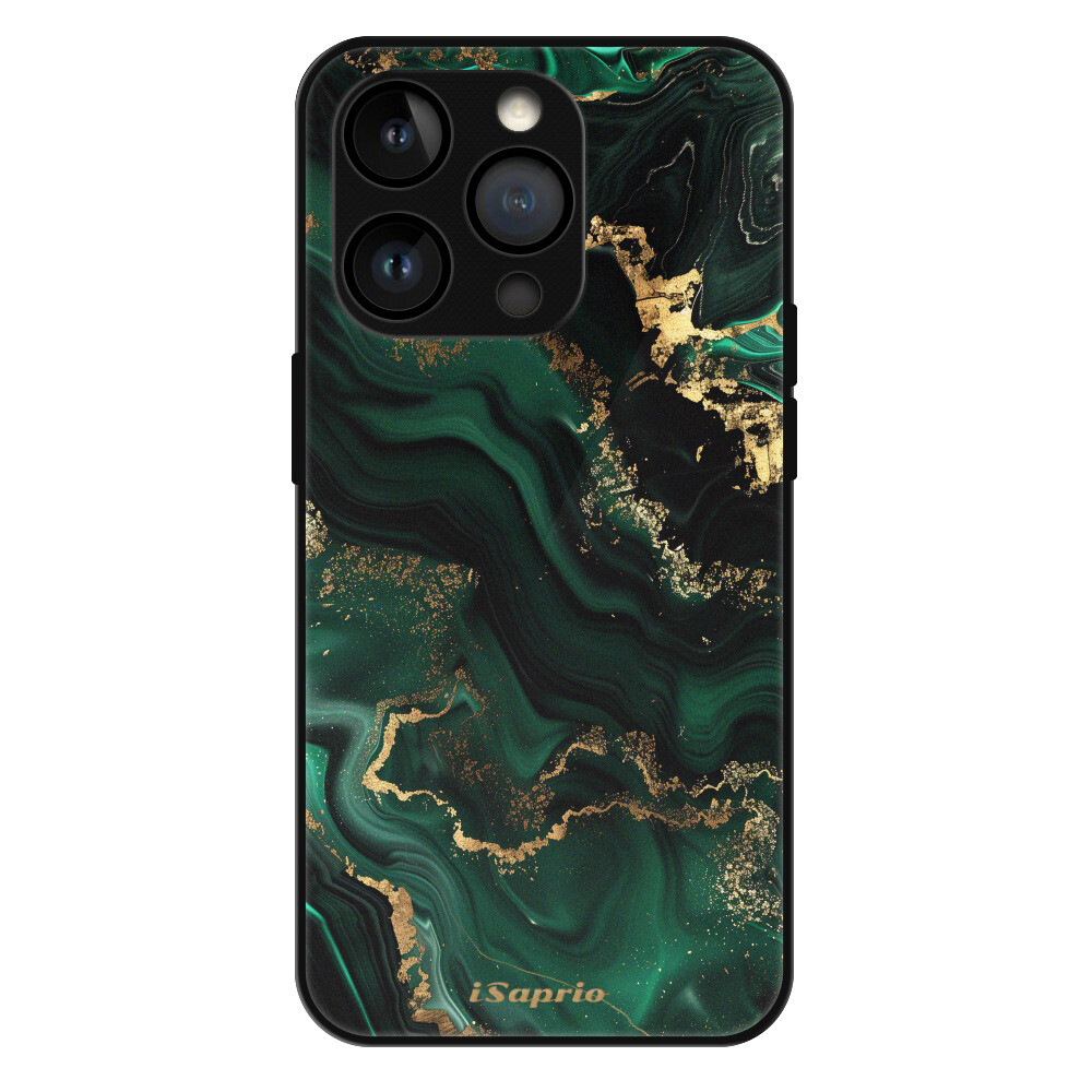 Lesklé puzdro MagSafe iSaprio - Emerald - iPhone 14 Pro