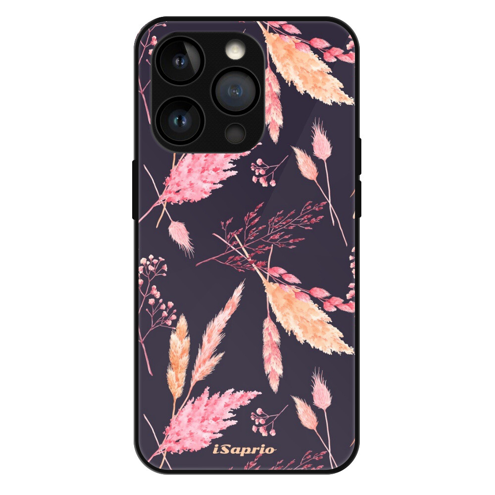 Lesklé puzdro MagSafe iSaprio - Herbal Pattern - iPhone 14 Pro