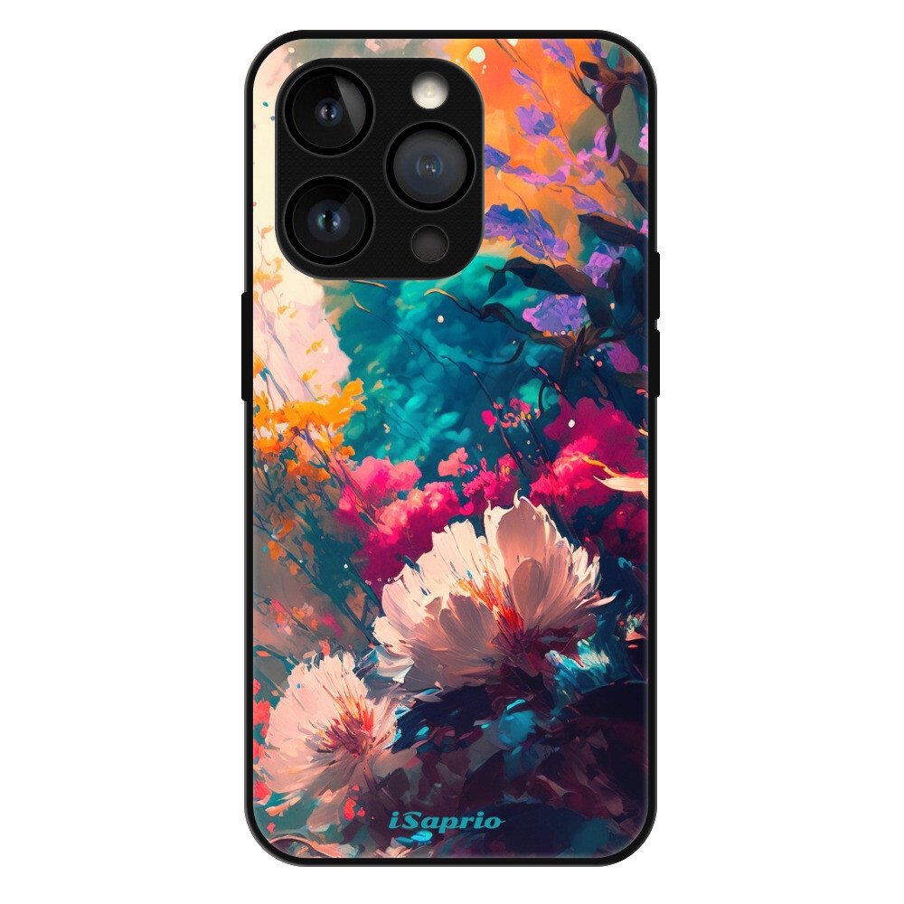Lesklé puzdro MagSafe iSaprio - Flower Design - iPhone 14 Pro