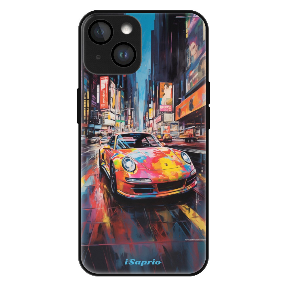 Lesklé puzdro MagSafe iSaprio - Abstract Porsche - iPhone 15