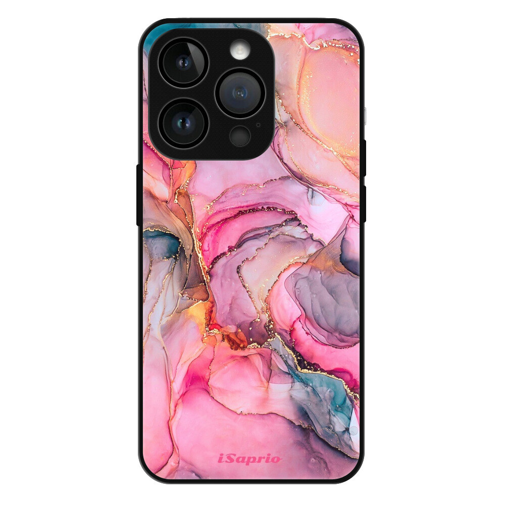 Lesklé puzdro MagSafe iSaprio - Golden Pastel - iPhone 15 Pro