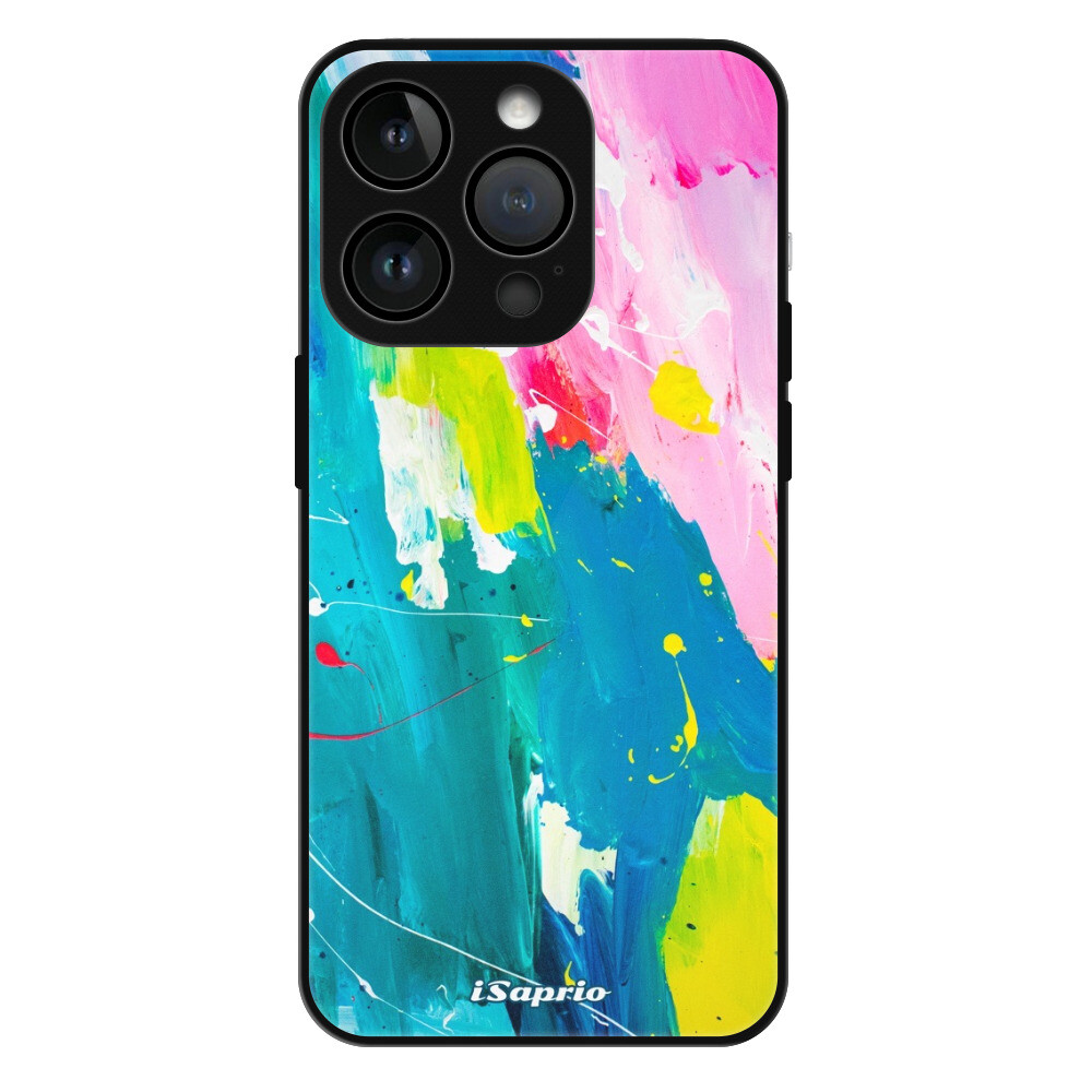 Lesklé puzdro MagSafe iSaprio - Abstract Paint 04 - iPhone 15 Pro