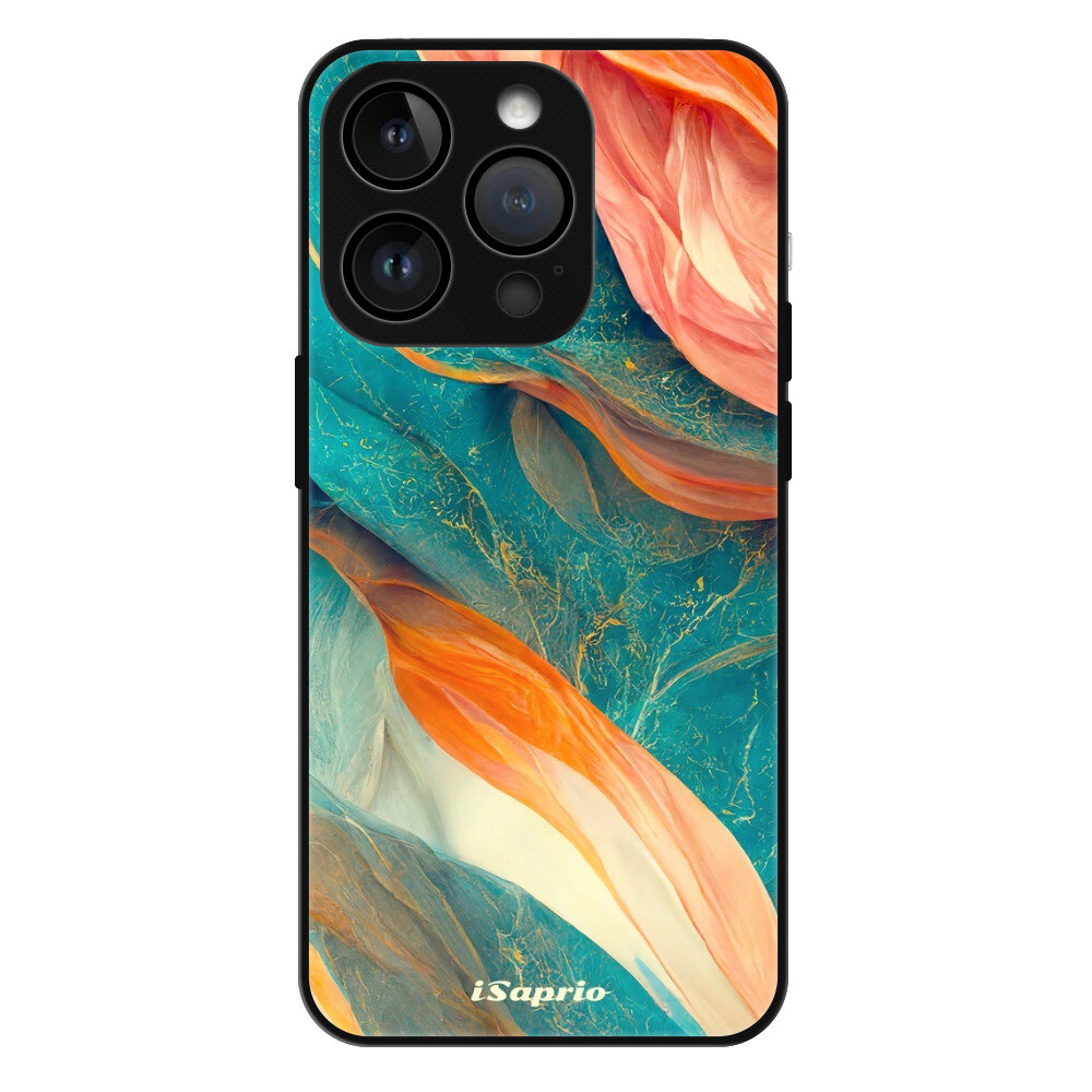 Lesklé puzdro MagSafe iSaprio - Abstract Marble - iPhone 15 Pro