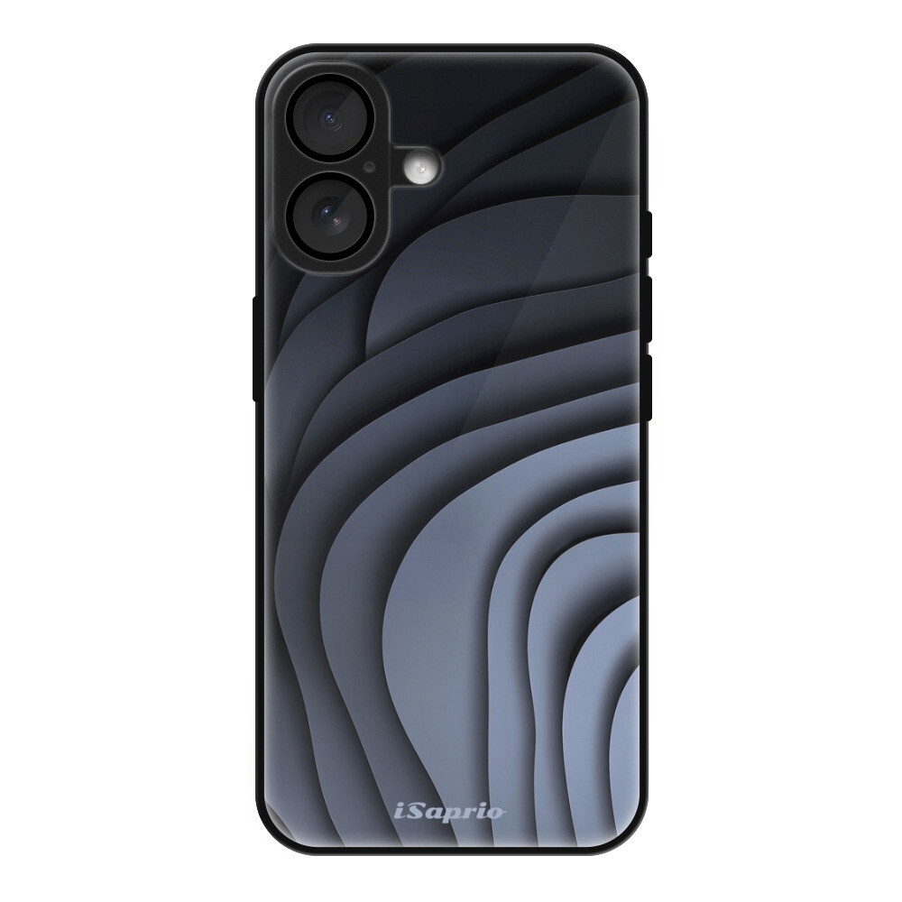 Lesklé puzdro Exclusive iSaprio - Dark Waves 10 - iPhone 16