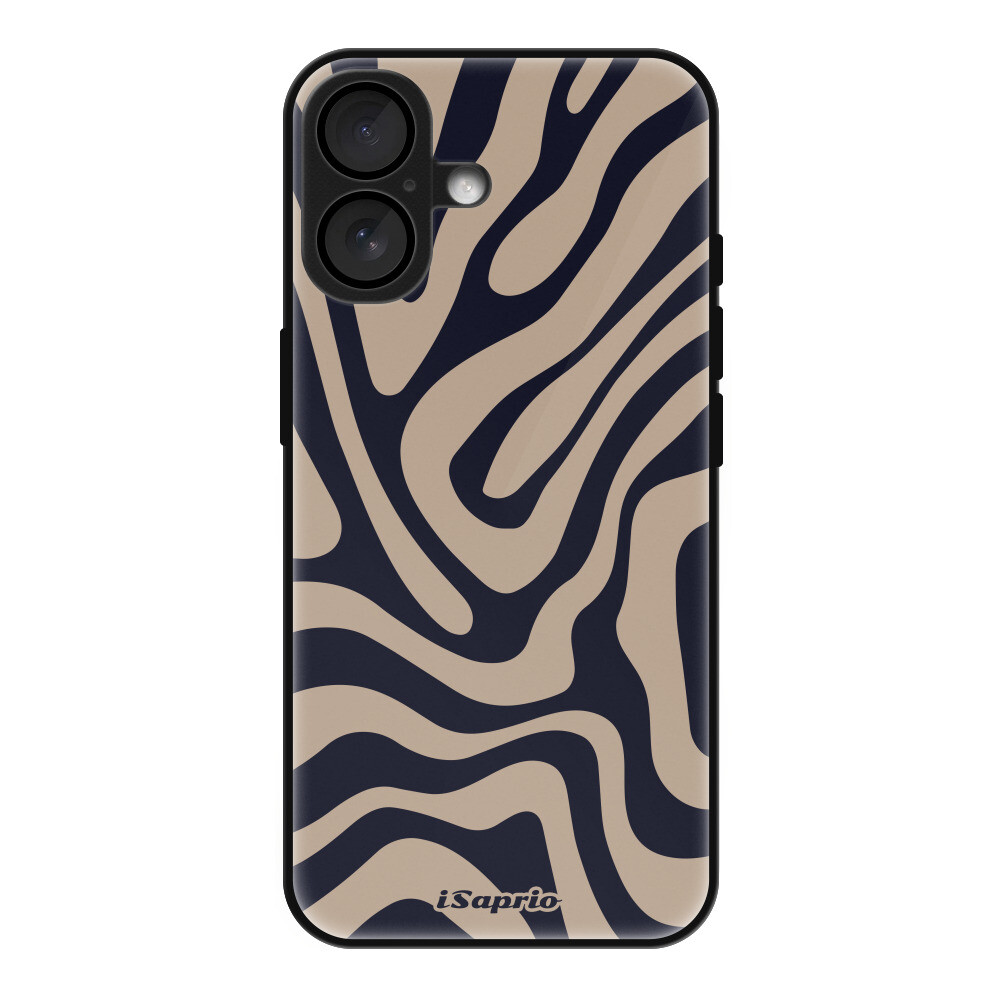 Lesklé puzdro Exclusive iSaprio - Zebra Black - iPhone 16