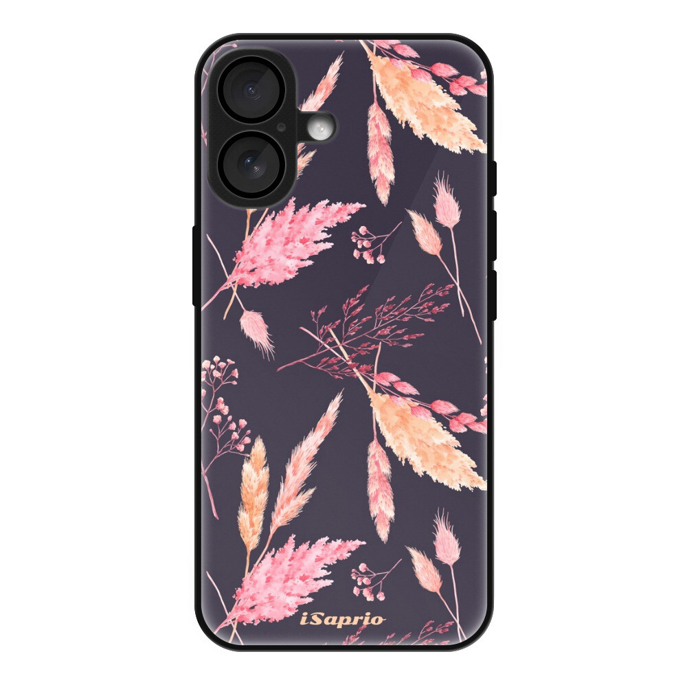 Lesklé puzdro Exclusive iSaprio - Herbal Pattern - iPhone 16