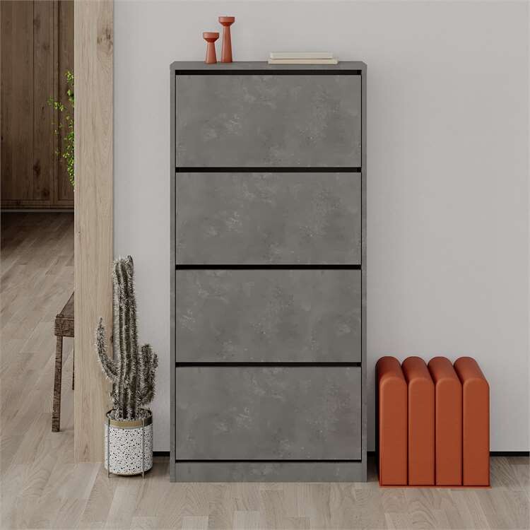 Botník Houseland Lenny retro šedý