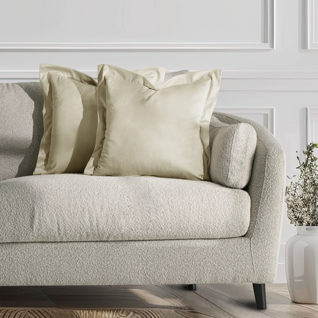 Obliečky na vankúše AmeliaHome Velvet Side krémové