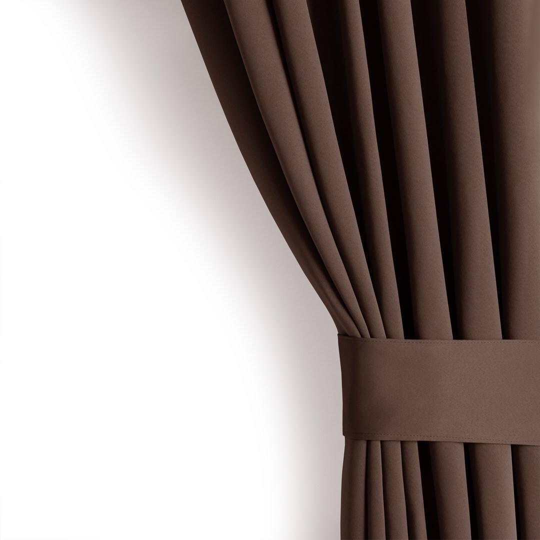 Záves AmeliaHome Blackout 140x270 cm hnedý