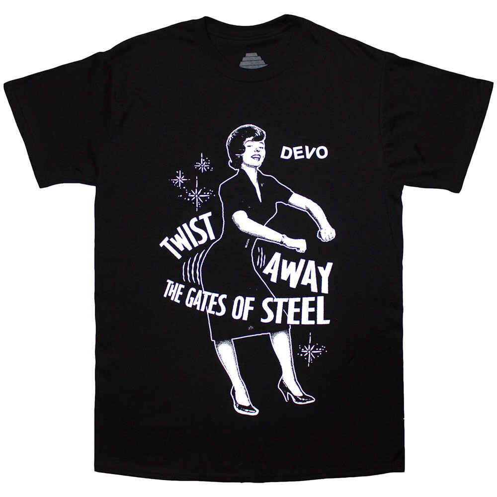 DEVO tričko Twist Away Čierna S