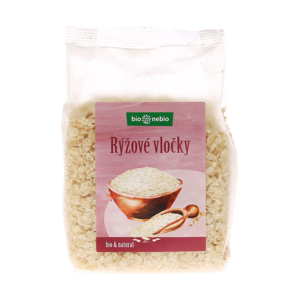 Vločky ryžové natural 250 g BIO   BIO NEBIO