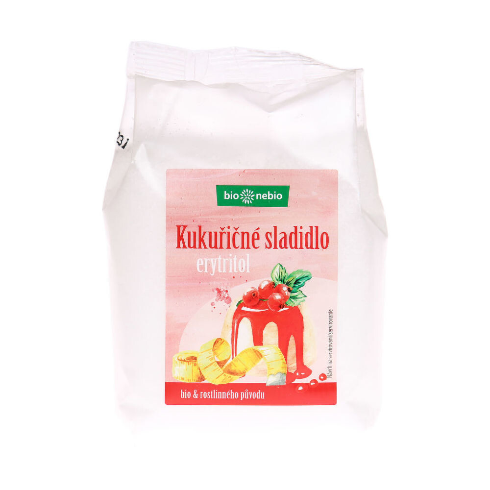 Sladidlo kukuričné erytritol 500 g BIO   BIO NEBIO