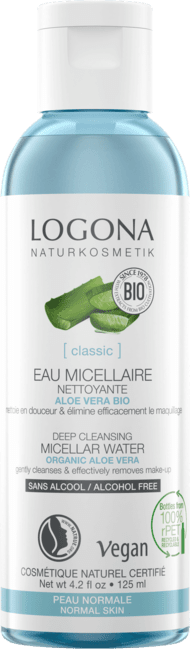 Logona Micelárna voda BIO aloe a damaská ruža 125ml