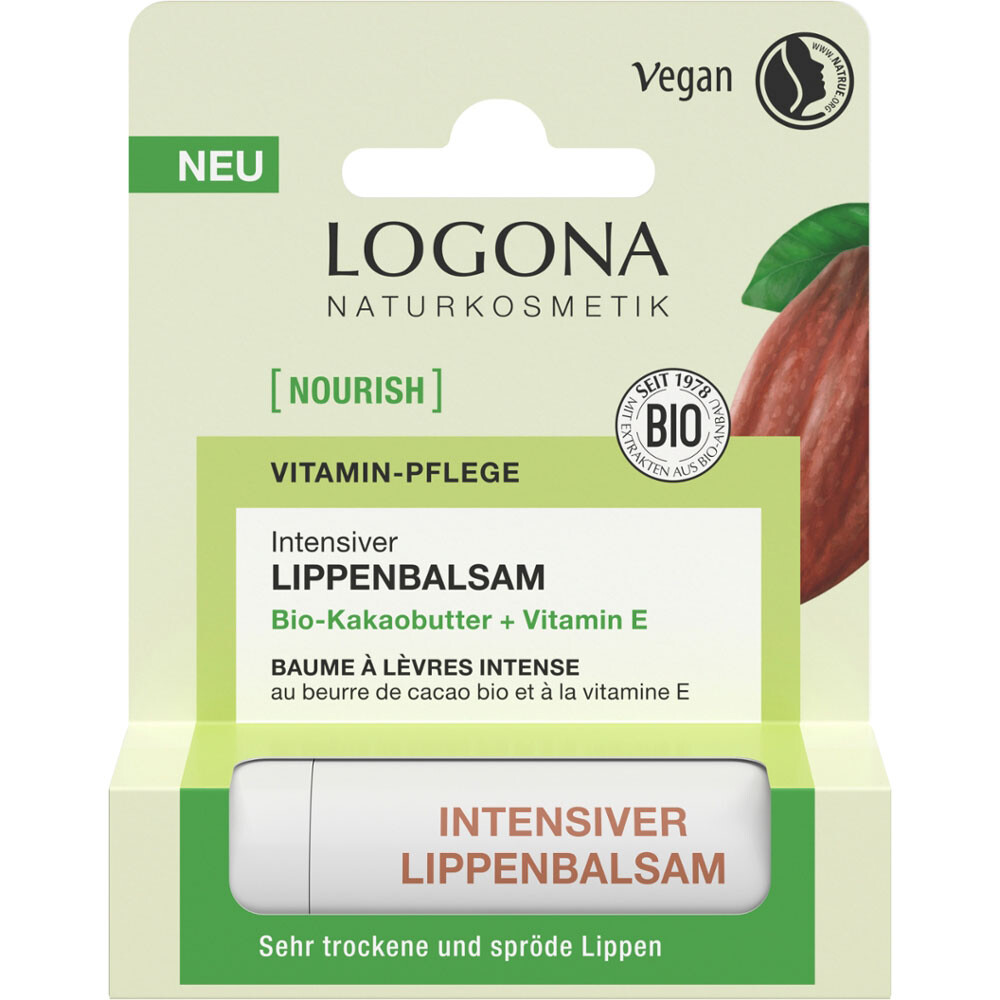 Logona Balzam na pery BIO kakaové maslo a vit.E 4,6 g
