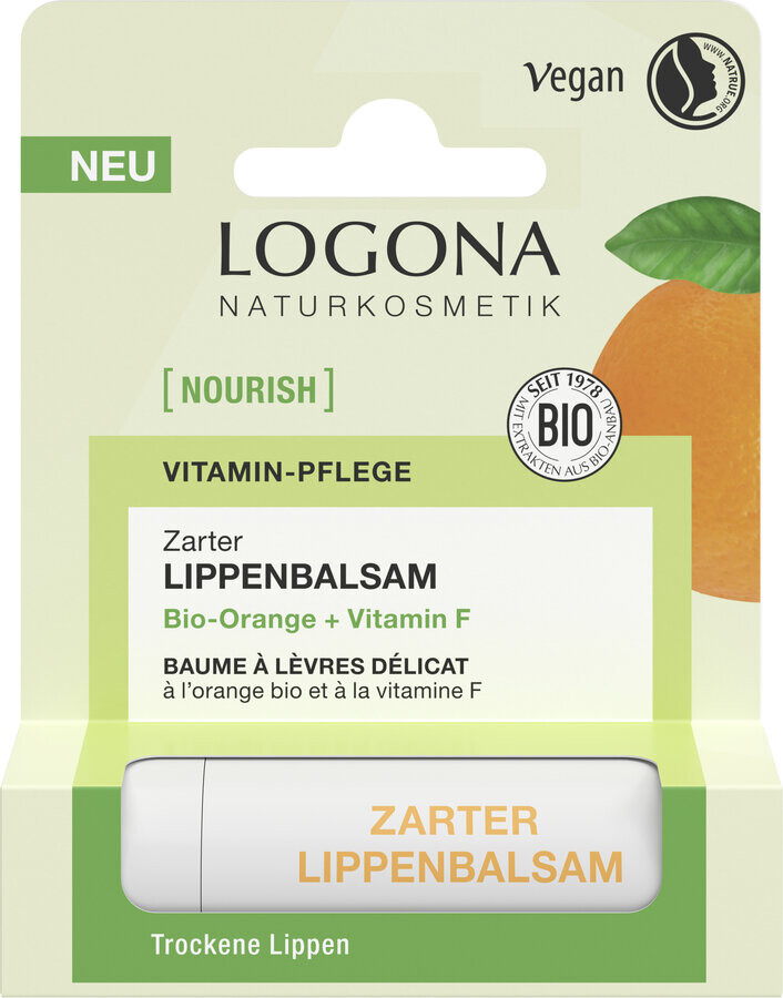 Logona Balzam na pery BIO pomaranč a vit.F 4,6 g