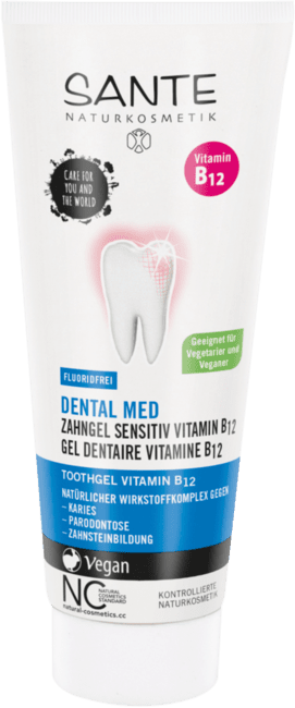 Sante Zubný gél s vitamínom B12 bez fluoridu 75ml