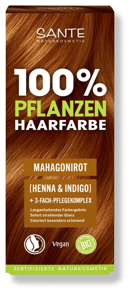 Sante Prírodná farba na vlasy SANTE 100g, 07 Mahogany Red 100g