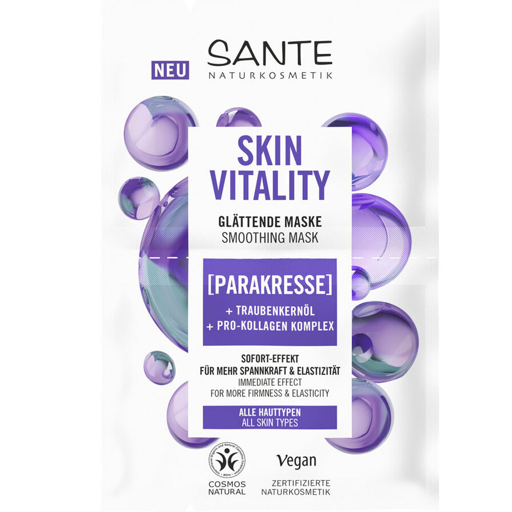 Sante Vyhladzujúca maska SKIN VITALITY 2x4ml