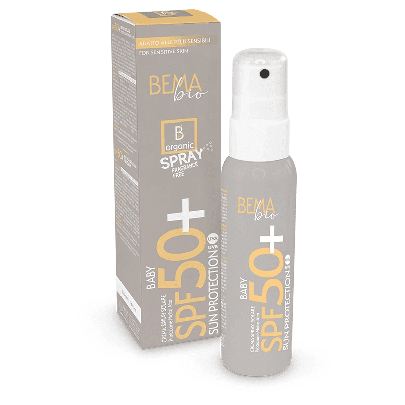 BEMA COSMETICI BemaBio opaľovací krém Baby Sun pre deti v spreji SPF50 100ml