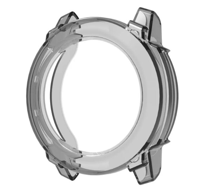 Silikónový rámček pre Garmin Instinct 3 - Čierny, 40 mm