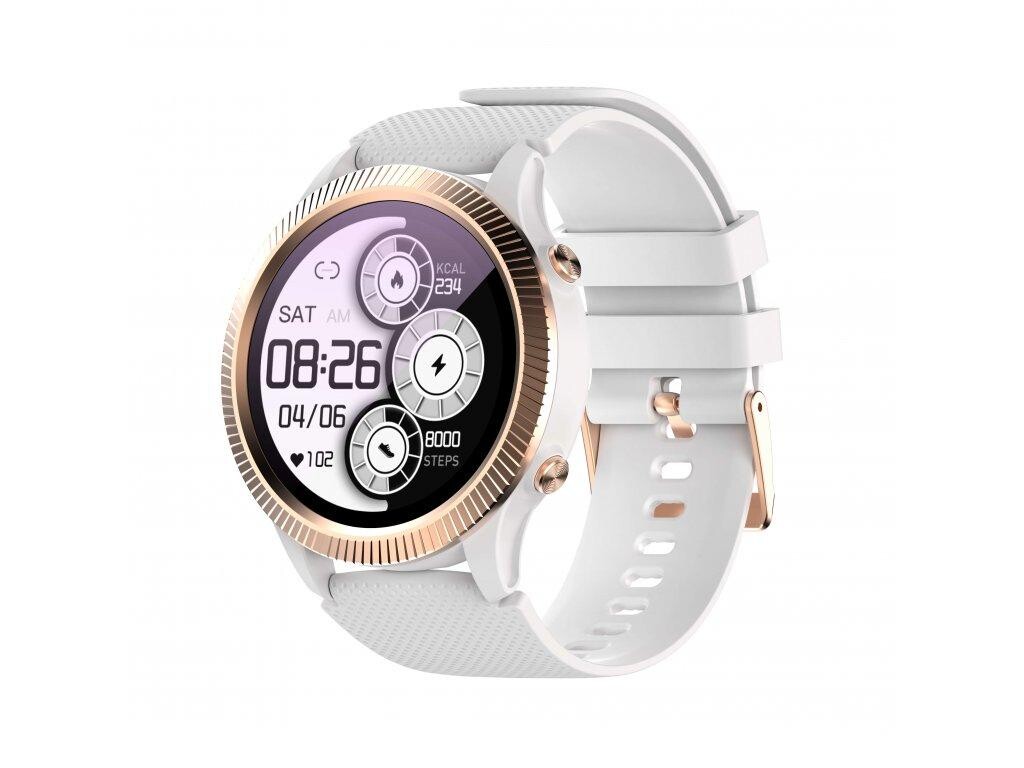 CARNEO Athlete GPS/Gold/Šport Band/White