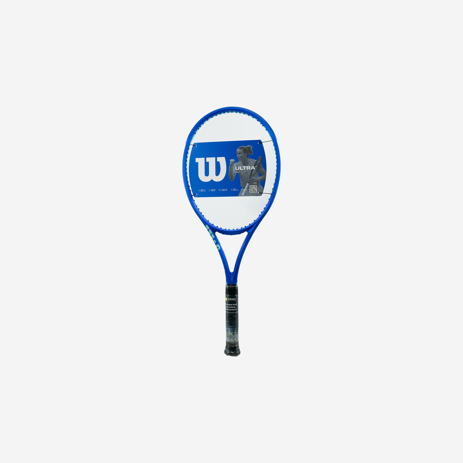 Wilson Ultra 100 V5 tenisová raketa 300 g bez výpletu modrá