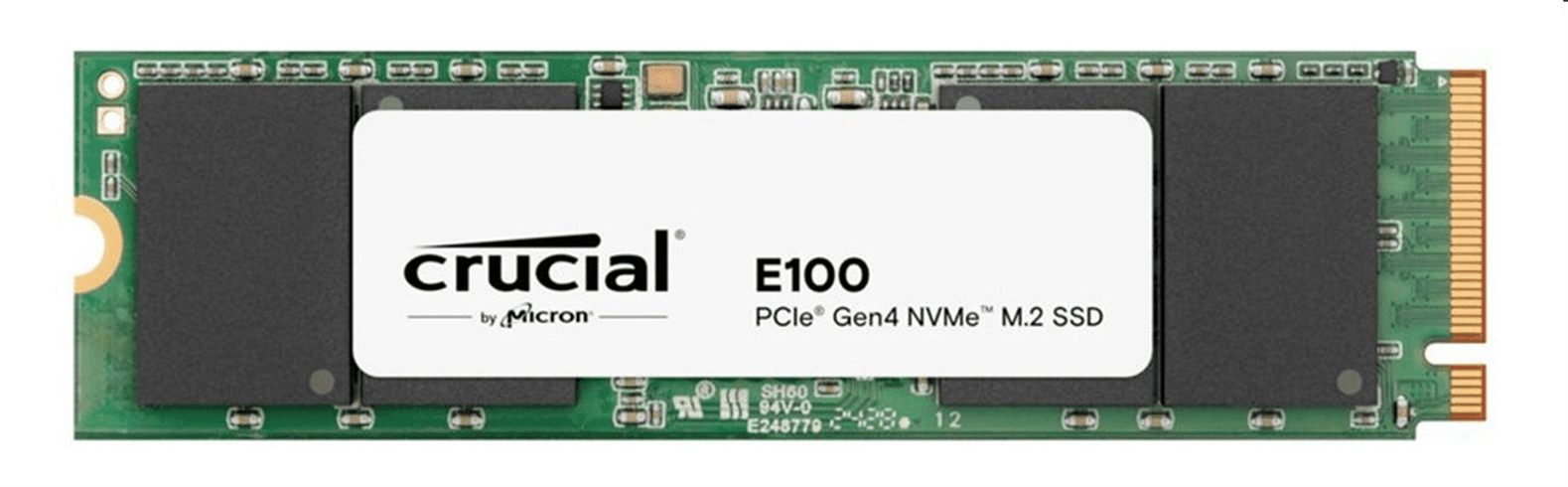 Crucial SSD E100 480GB M.2 NVMe Gen4 45002500 MBps CT480E100SSD8