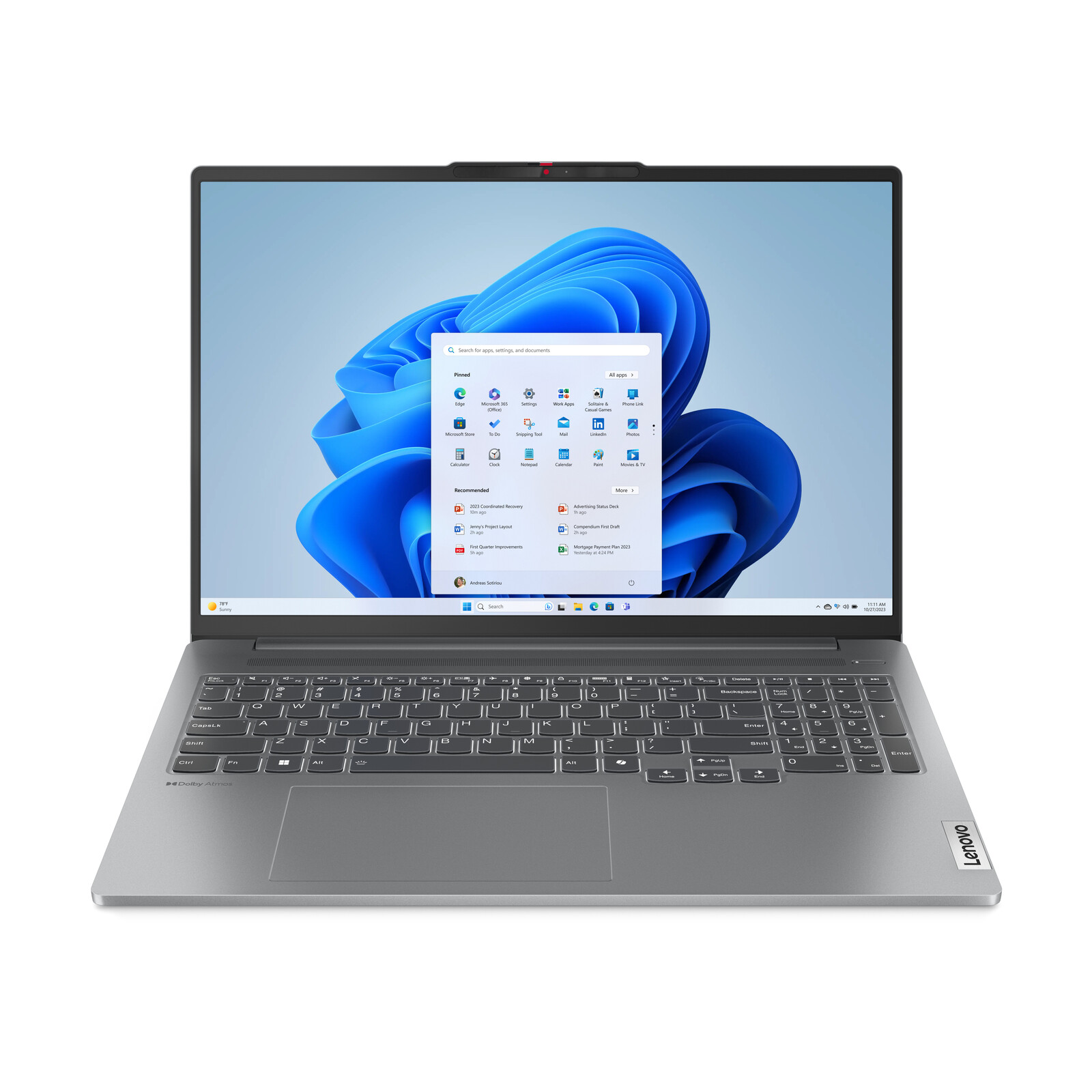 Lenovo IdeaPad Pro 5 16IMH9 Intel Ultra7-155H 16GB 1TB-SSD 16