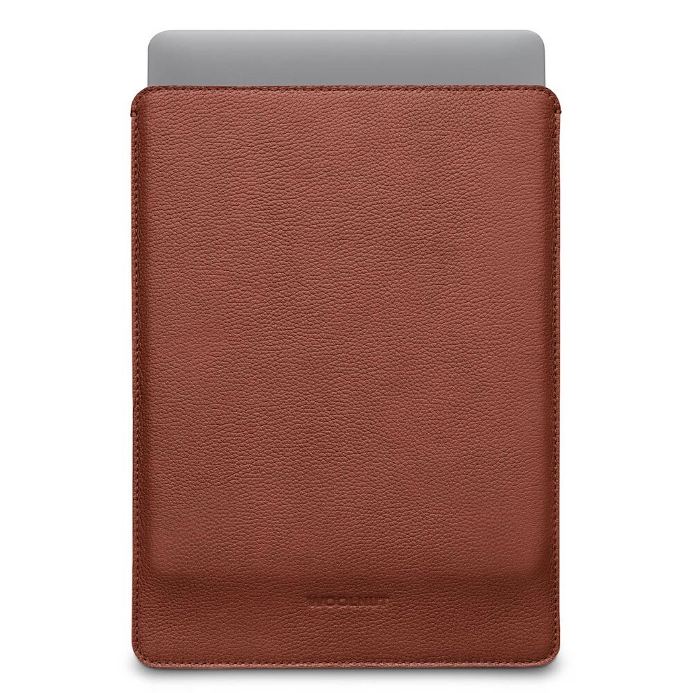 Woolnut Leather Sleeve for Macbook Pro 14 - Cognac WN-MBP14-S-1413-CB