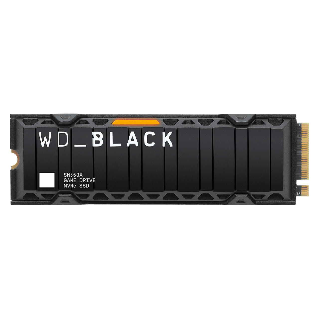 WD Black SN850X SSD 1TB M.2 NVMe Gen4 73006300 MBps with Heatsink (PS5 ready) WDS100T2XHE
