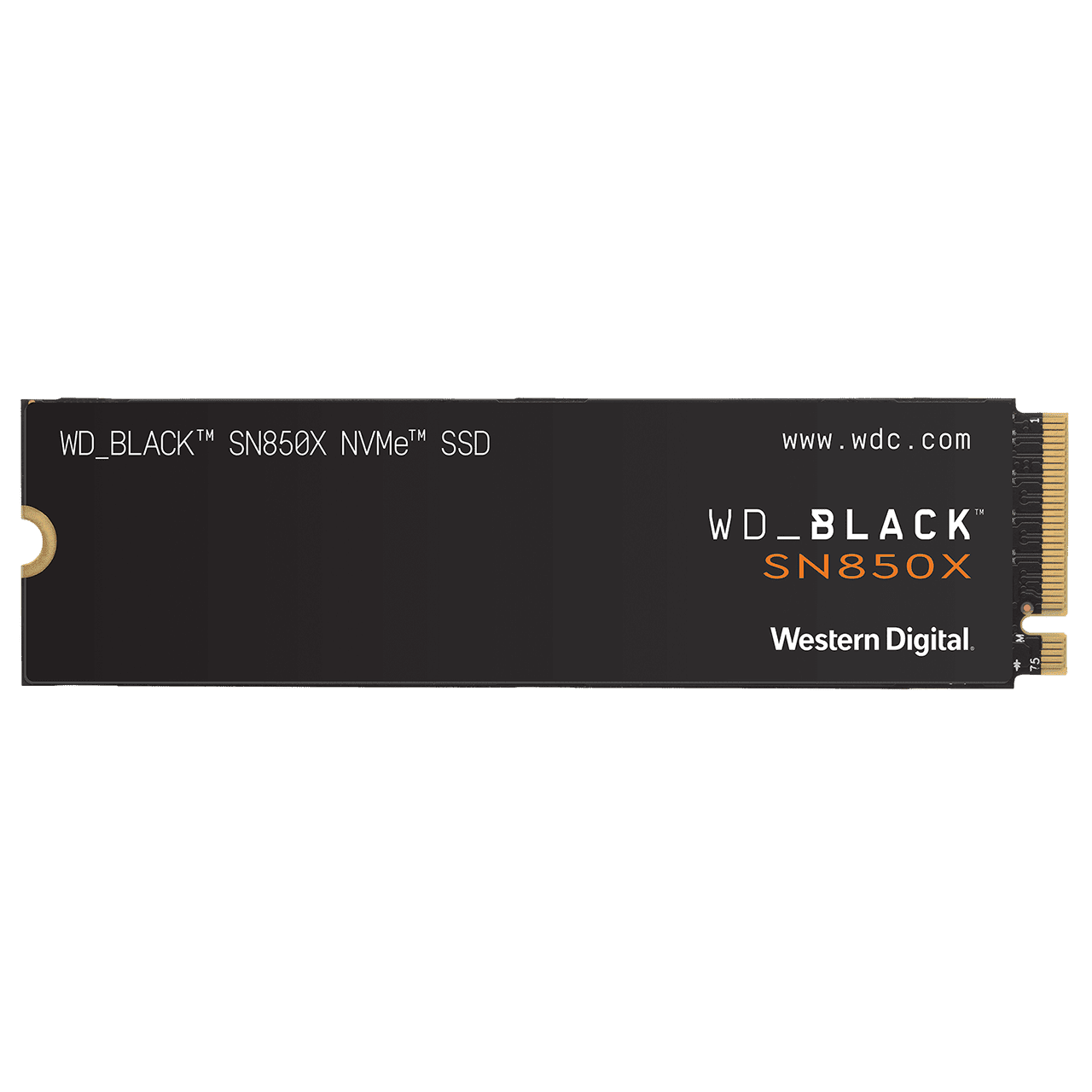 WD Black SN850X SSD 4TB M.2 NVMe Gen4 73006600 MBps WDS400T2X0E