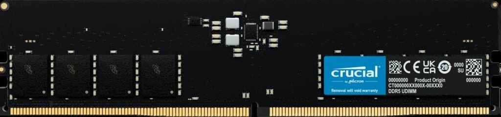 Crucial 16GB DDR5 4800 CL40 CT16G48C40U5