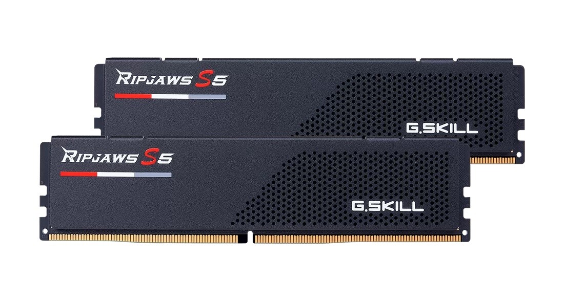 G.SKILL 32GB kit DDR5 5600 CL36 Ripjaws S5 black F5-5600J3636C16GX2-RS5K