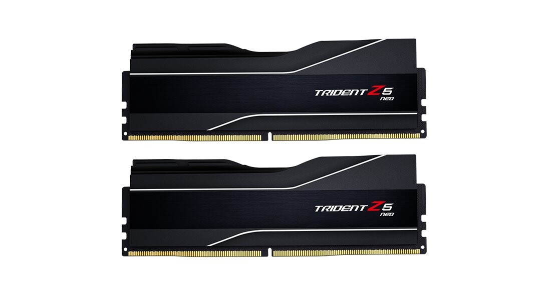 G.SKILL 32GB kit DDR5 6000 CL36 Trident Z5 Neo black F5-6000J3636F16GX2-TZ5N