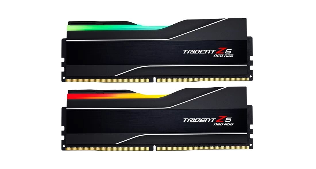 G.SKILL 32GB kit DDR5 6000 CL36 Trident Z5 Neo RGB AMD EXPO F5-6000J3636F16GX2-TZ5NR