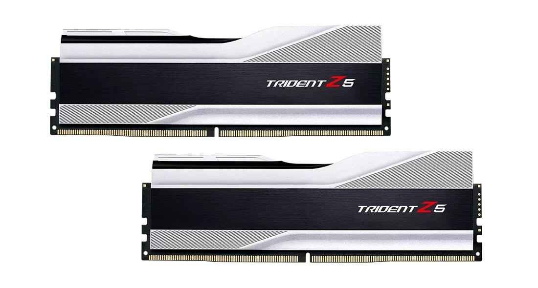G.SKILL 32GB kit DDR5 6400 CL32 Trident Z5 silver F5-6400J3239G16GX2-TZ5S