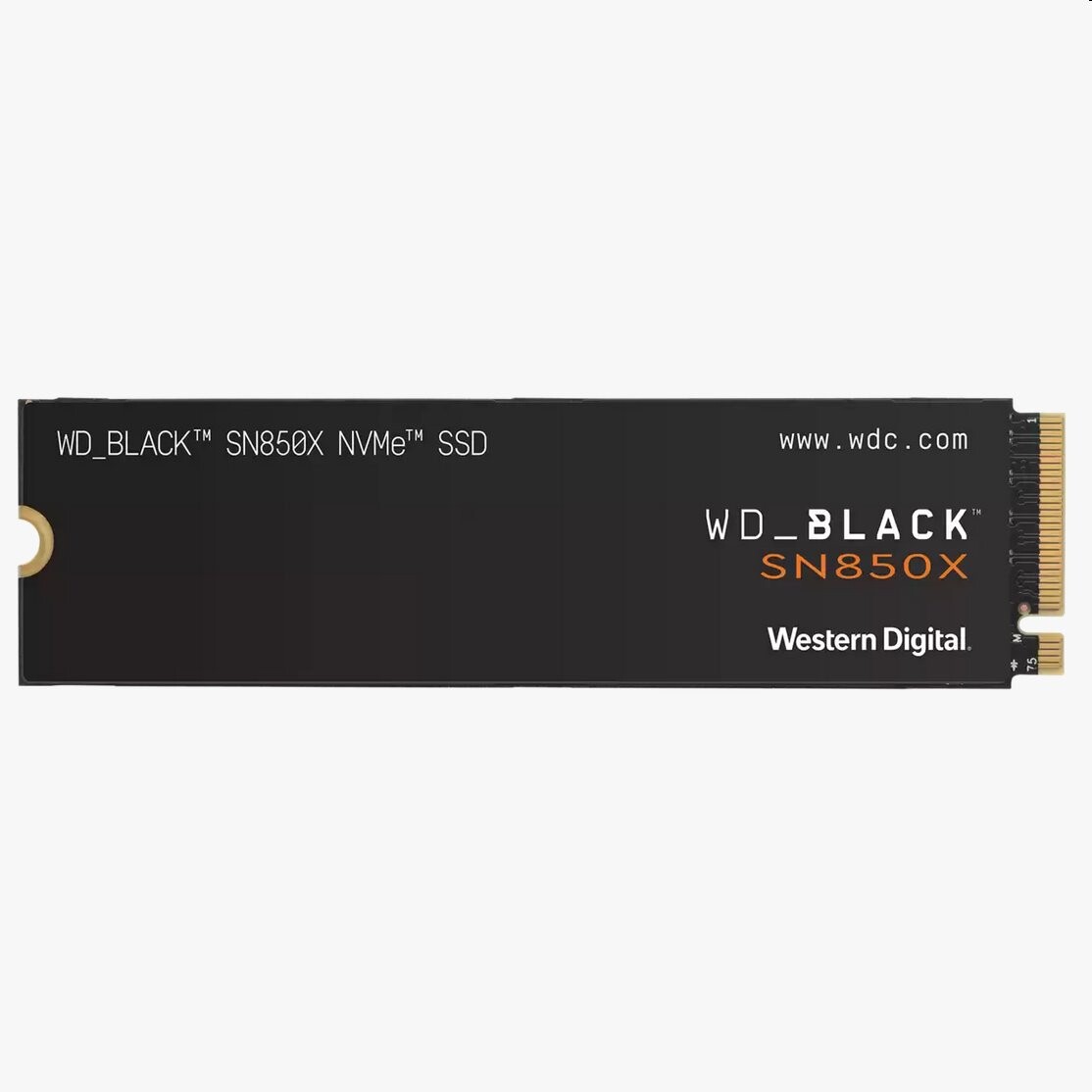 WD Black SN850X SSD 2TB M.2 NVMe Gen4 73006600 MBps WDS200T2X0E