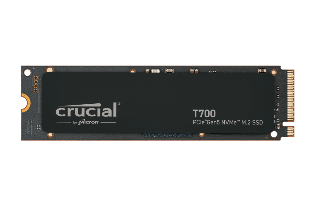 Crucial SSD T700 1TB M.2 NVMe Gen5 117009500 MBps CT1000T700SSD3
