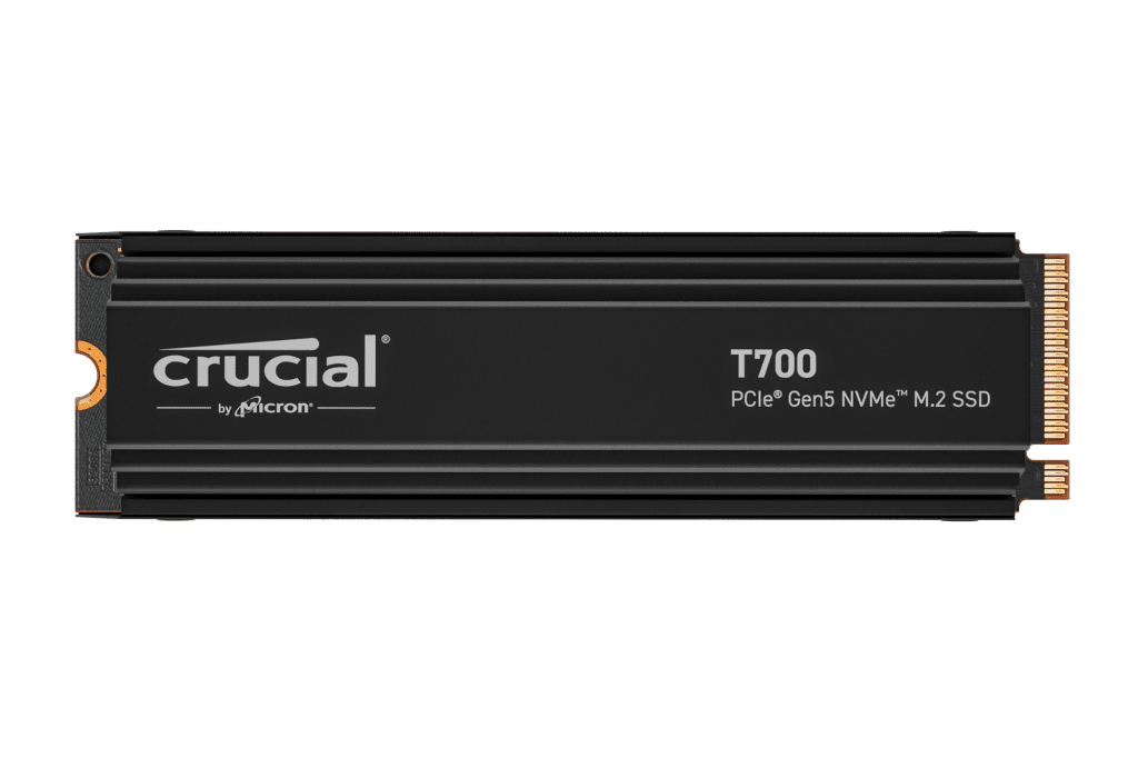 Crucial SSD T700 2TB M.2 NVMe Gen5 Heatsink 1240011800 MBps CT2000T700SSD5