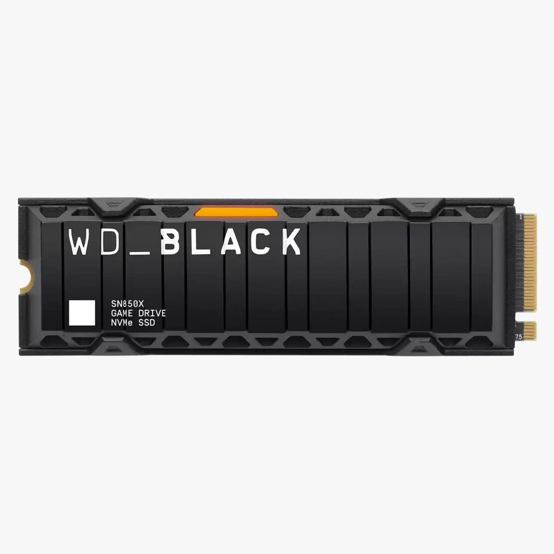 WD Black SN850X SSD 2TB M.2 NVMe Gen4 73006600 MBps with Heatsink (PS5 ready) WDS200T2XHE