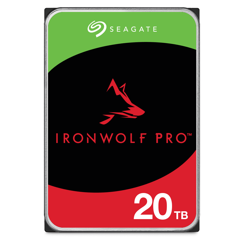 Seagate Ironwolf Pro NAS HDD 20TB SATA ST20000NE000