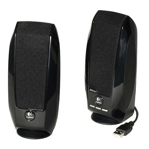 Logitech S150 - speakers 2.0, black, 5W RMS, USB 980-000029