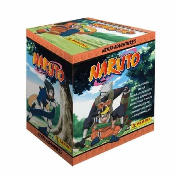 Panini Naruto Ninja-Adventures - box samolepiek - 36 balíčkov