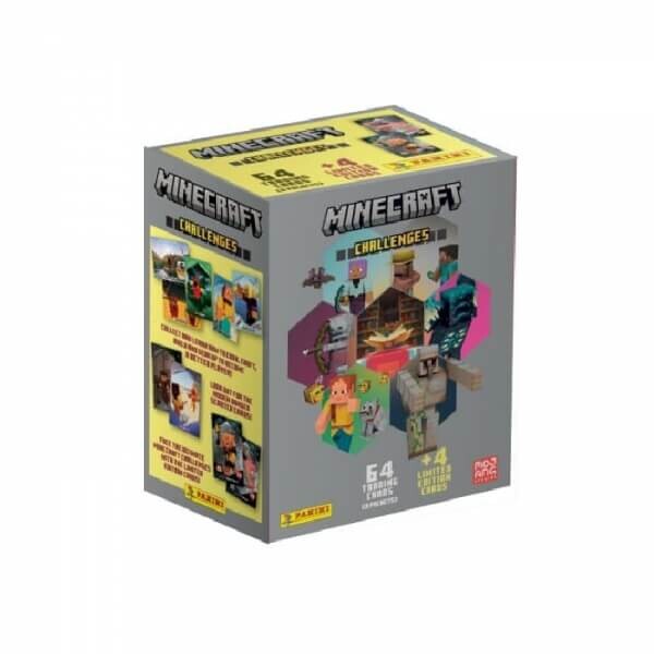 Panini Minecraft: Challenges zberateľské karty - Mega Box