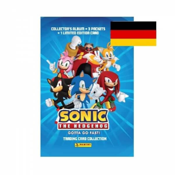 Panini Zberateľské karty ježko Sonic Gotta Go Fast! - Starter Pack - DE