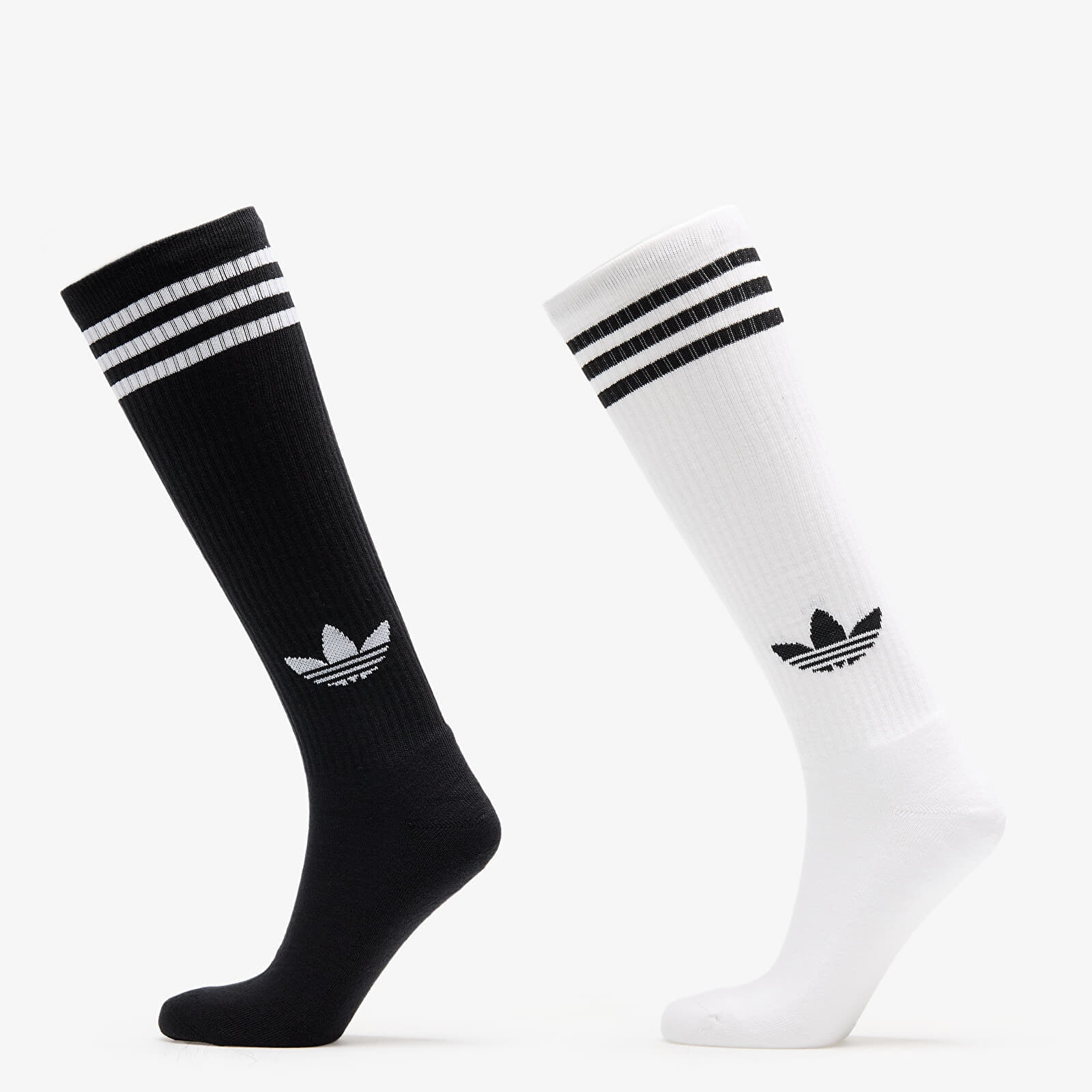 adidas 3S Knee S 2-Pack White/ Black S